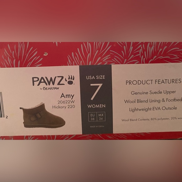 Woman’s Pawz by Bearpaw suede boot - Picture 6 of 6